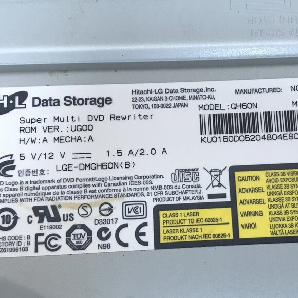 Hitachi-LG Data Storage Super Multi DVD-Writer - Picture 4 of 5